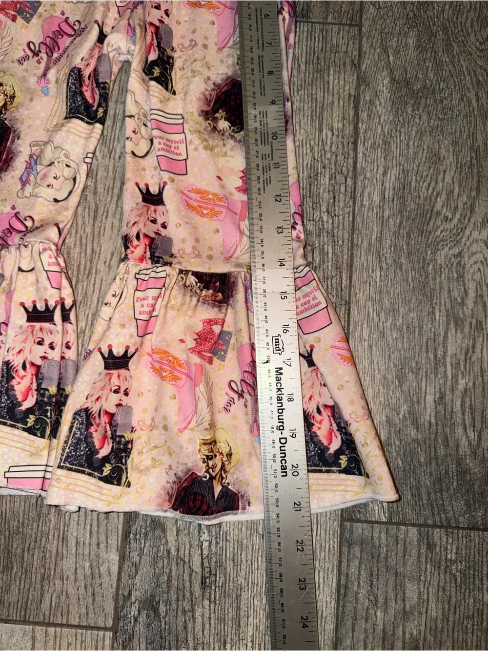 Boutique Dolly Parton Inspired Bell Bottom Outfit Size 4T